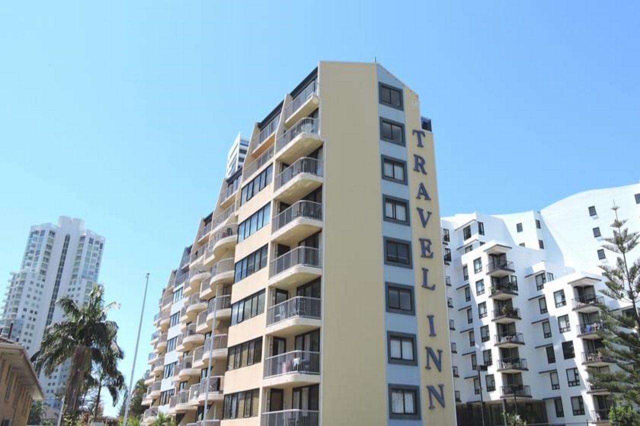 Broadbeach Travel Inn Apartments Gold Coast Eksteriør billede